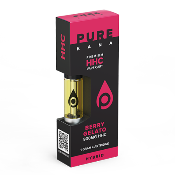 Pure Kana HHC Vape Cartridge – 900mg Berry Gelato In Pakistan