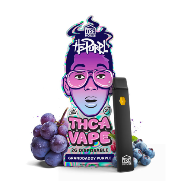 ItsPurpl Granddaddy Purple THCA Vape In Pakistan