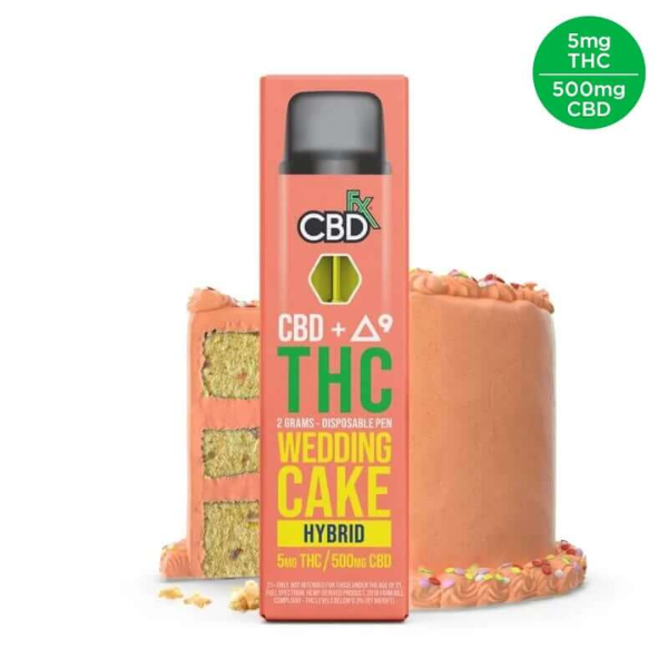 CBDfx Delta 9 THC & CBD Vape Wedding Cake Hybrid In Pakistan