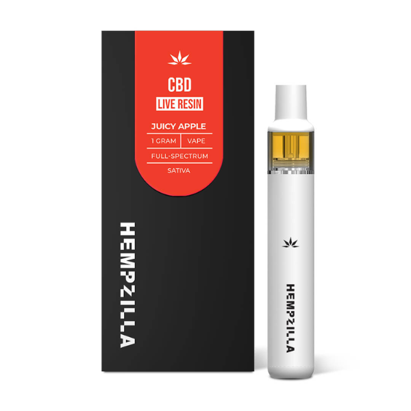 Juicy Red Apple CBD Live Resin 1G Vape In Pakistan