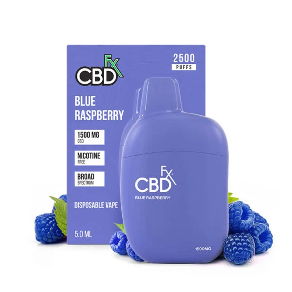 Blue Raspberry CBD Vape Pen 1500mg In Pakistan