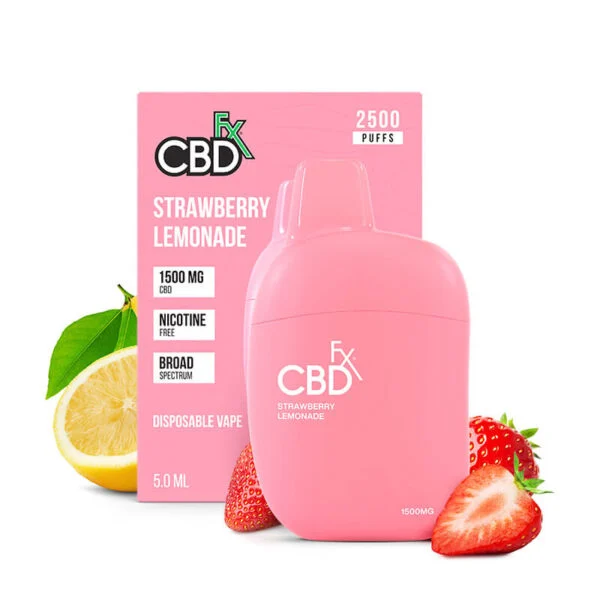 Strawberry Lemonade CBD Vape Pen 1500mg In Pakistan