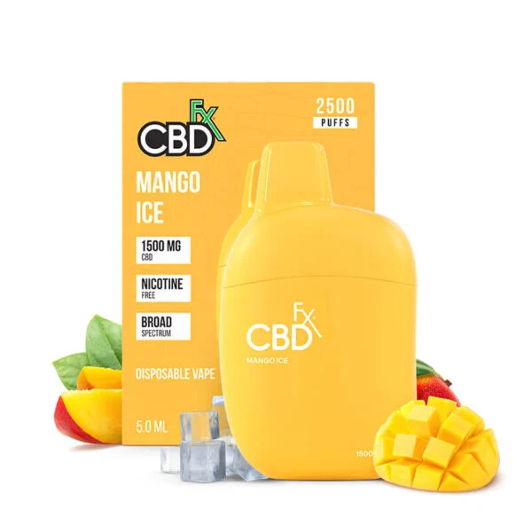 Mango Ice CBD Vape Pen 1500mg In Pakistan